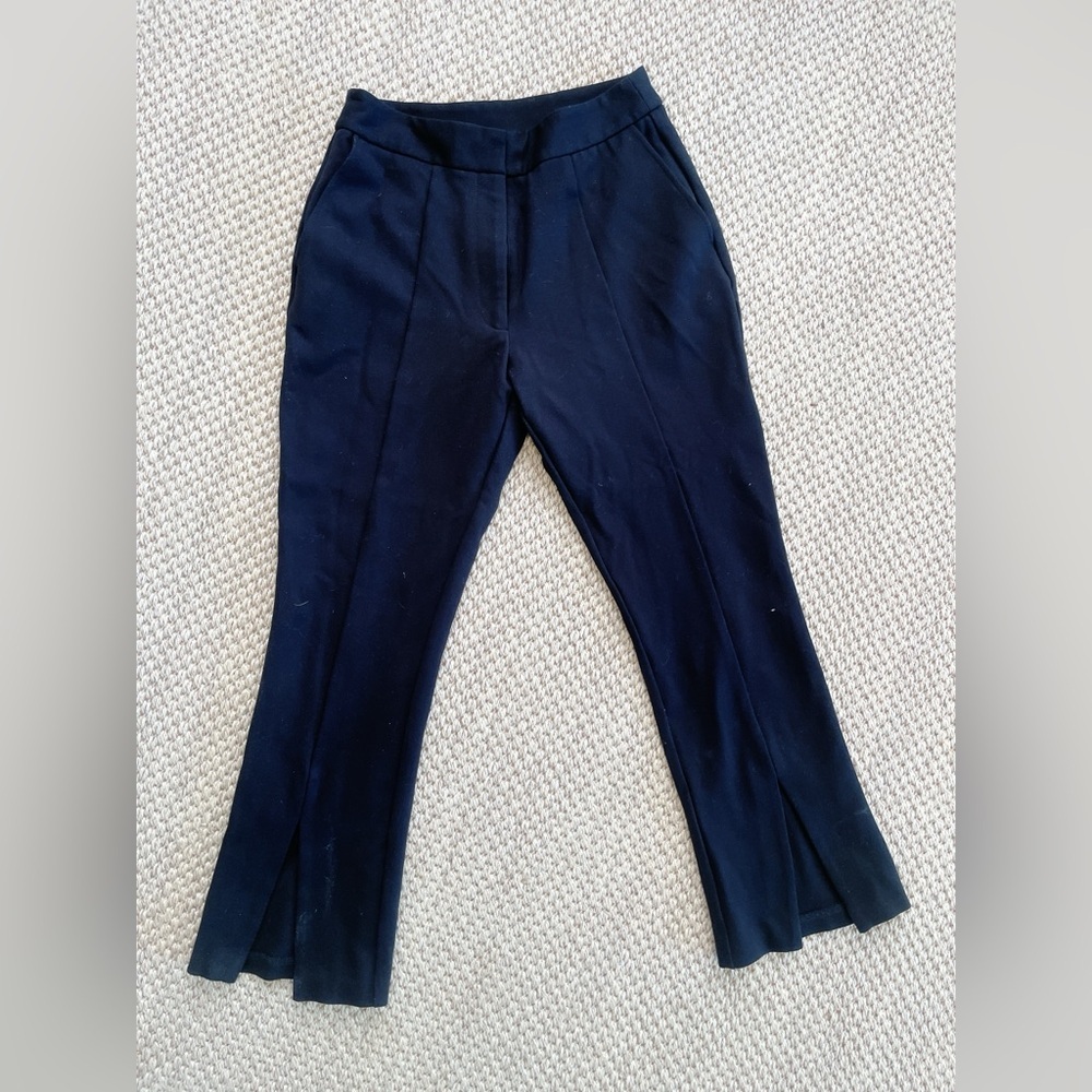 Sundays by WeAreSundays Cropped Split Hem Pants – Women’s Small Stretch black